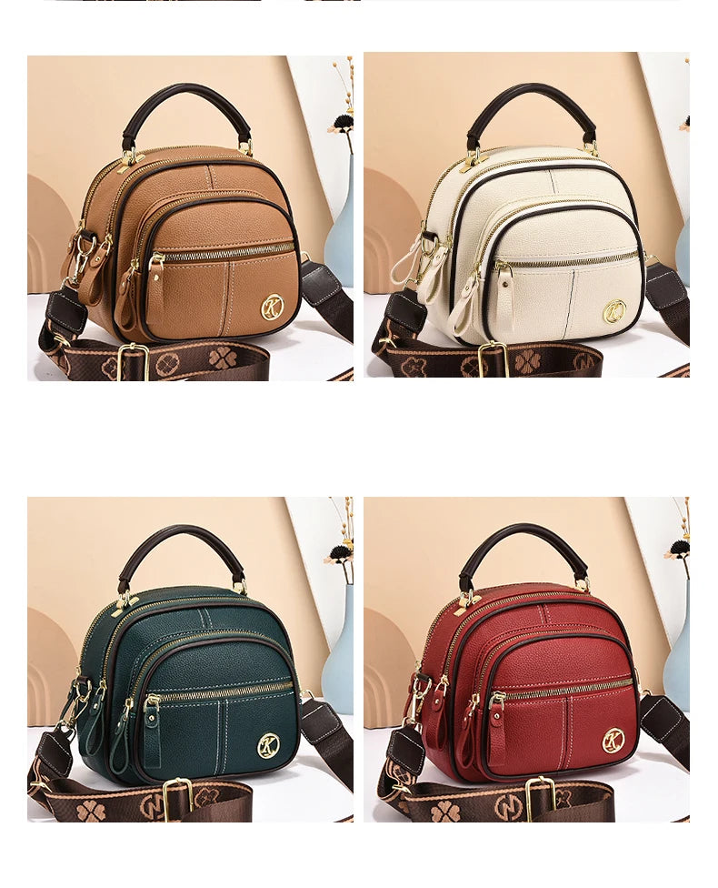 Bolsa Crossbody  (Com Vários Bolsos)