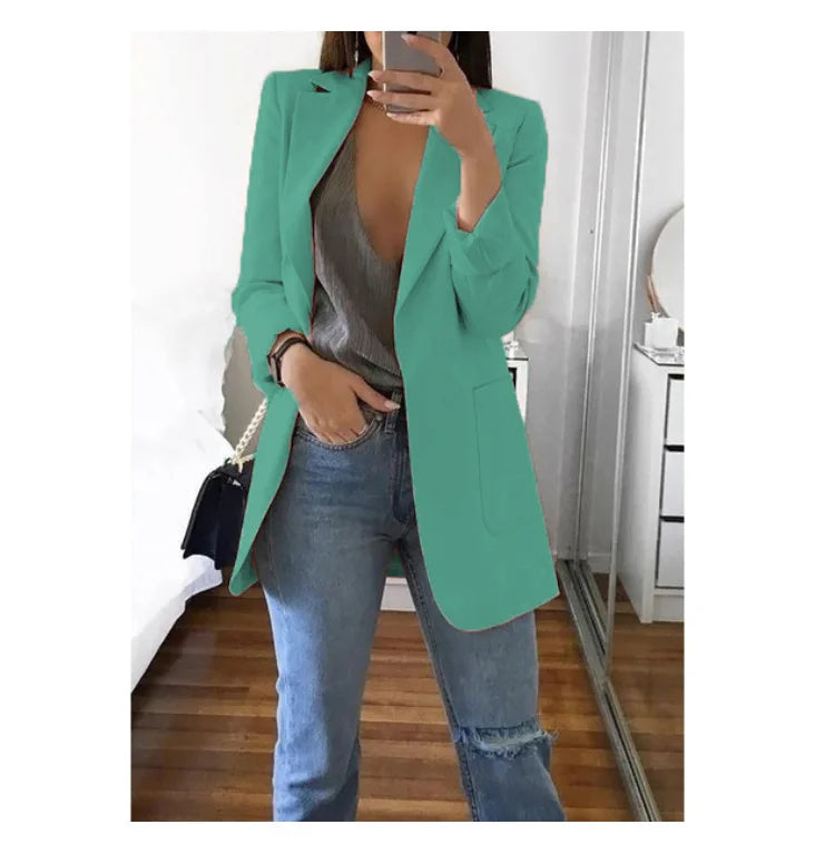 Blazer Casual Slim fit feminino