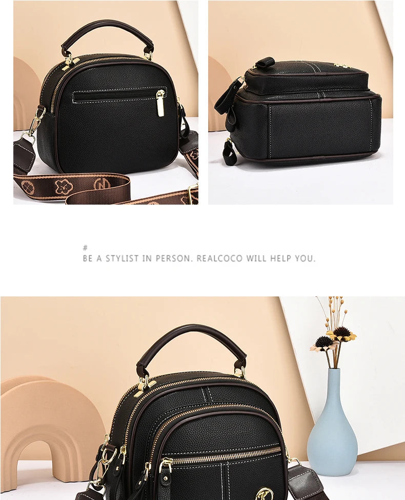 Bolsa Crossbody  (Com Vários Bolsos)