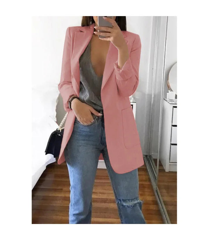 Blazer Casual Slim fit feminino