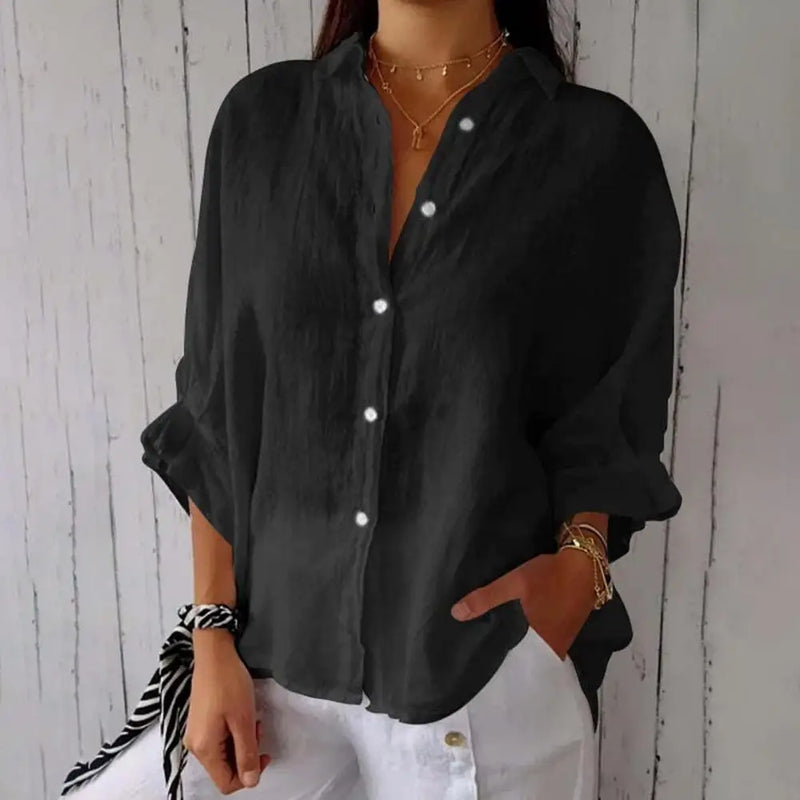 Camisa Casual de Amarrar nas Costas