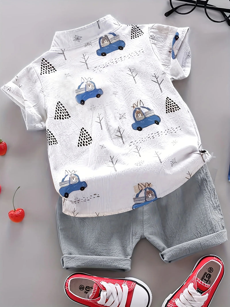 Conjunto Camisa + Shorts Outdoor Kids