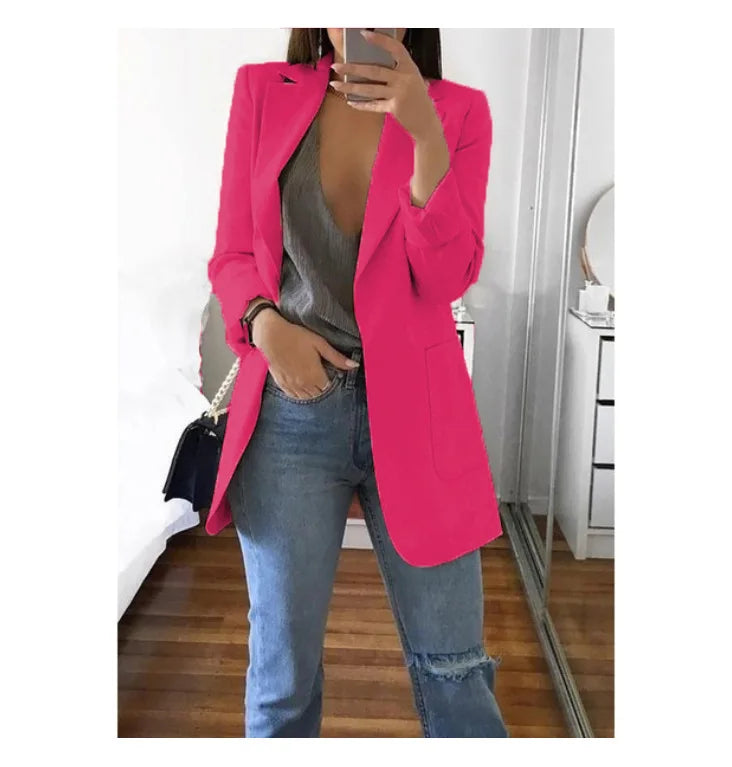 Blazer Casual Slim fit feminino