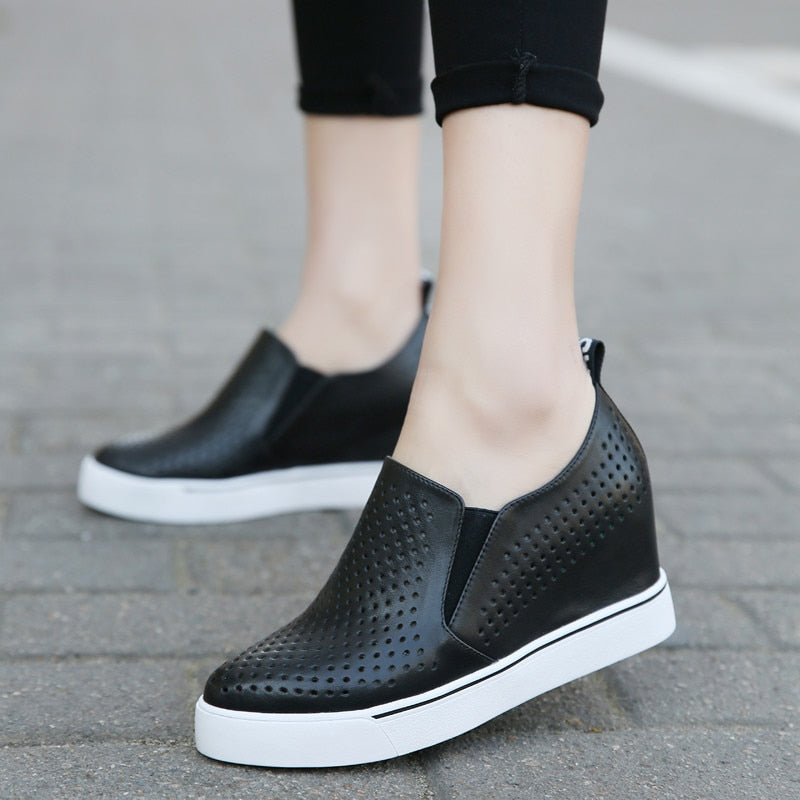 Tênis Platform Casual Mesh